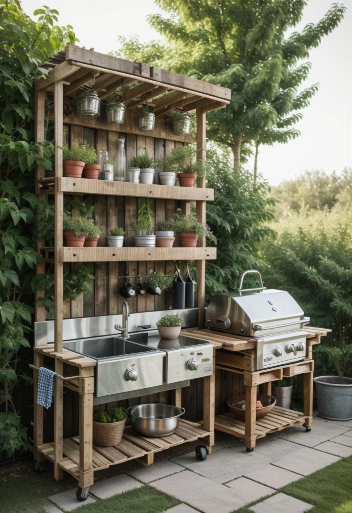 38. Pallet Outdoor Kitchen Tutorial-0