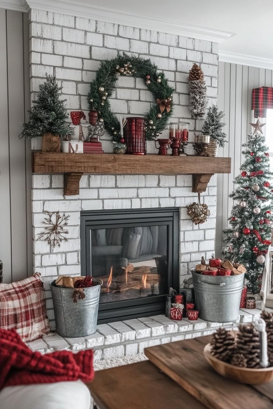 11. Rustic Metal Holiday Accents-1