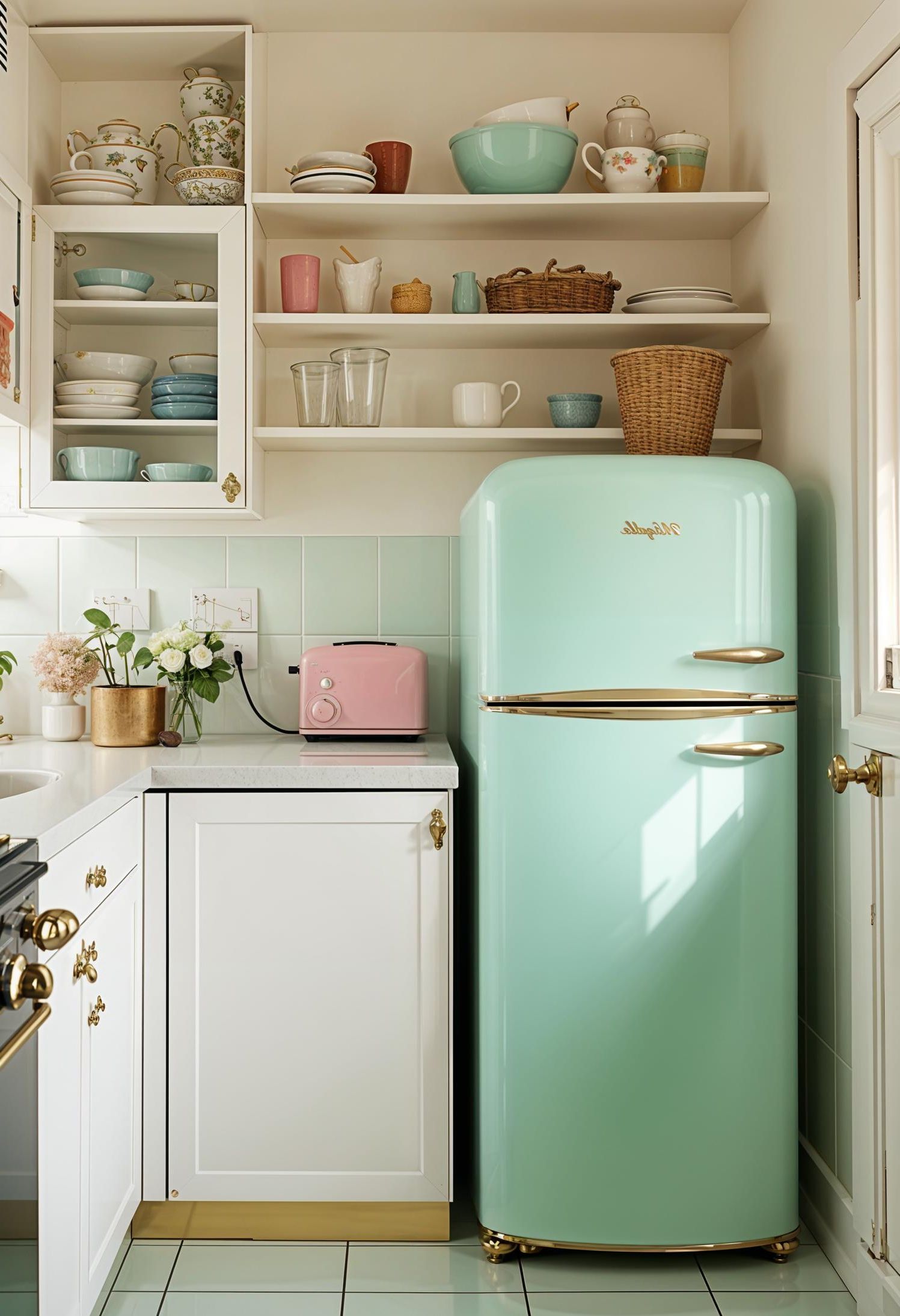 14. Colorful Retro Kitchen Appliances-2