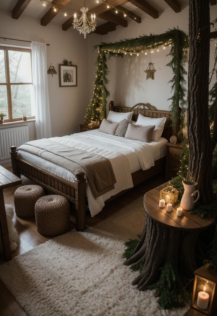 6. Enchanting Woodland Bedroom Decor-0
