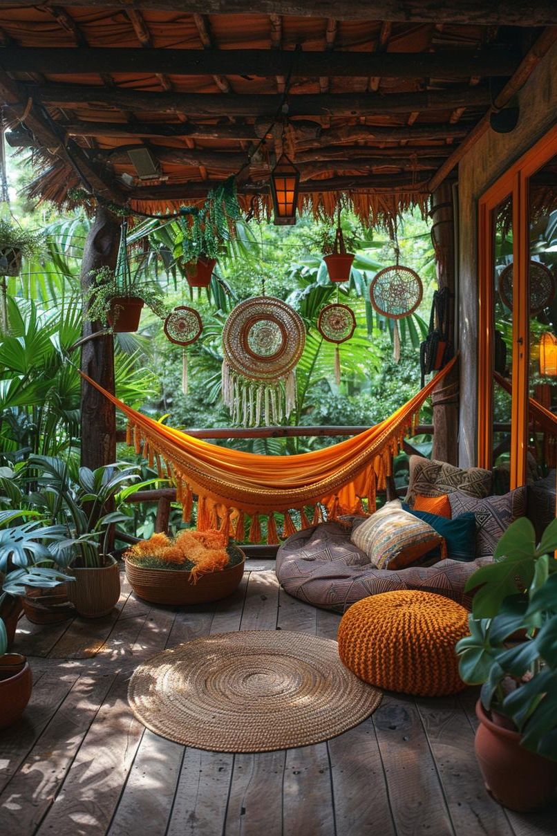 15 Creative and Stunning Small Garden Ideas 12 4. Boho Garden Retreat Ideas-1