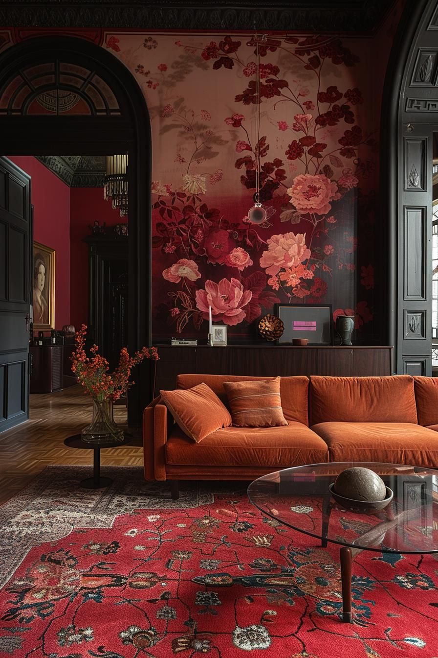 15 Best Moody Mid Century Modern Living Room Ideas 35 11. Sleek Retro Living Room Design-1