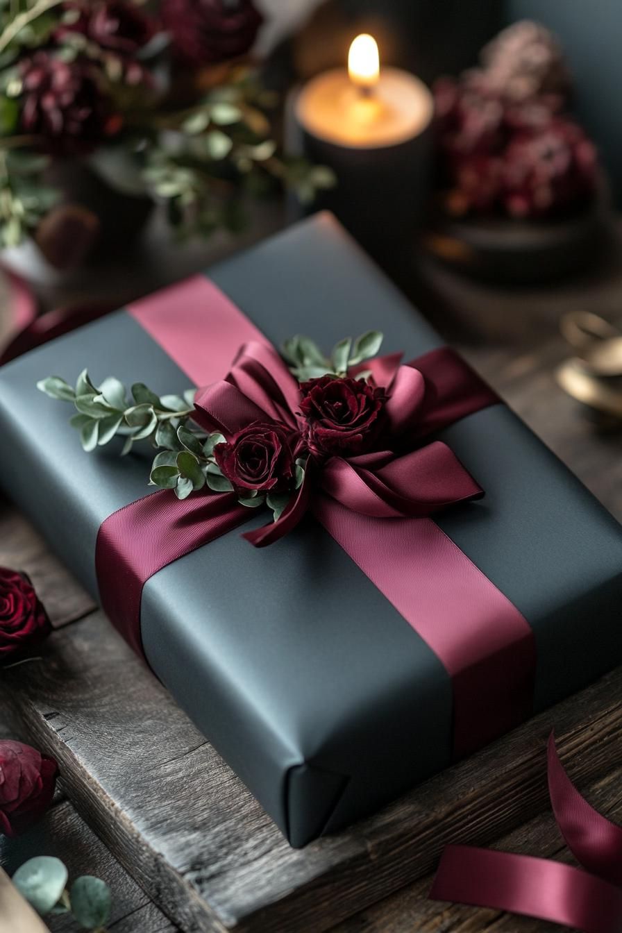 12. Chic Monochrome Christmas Wrapping-0