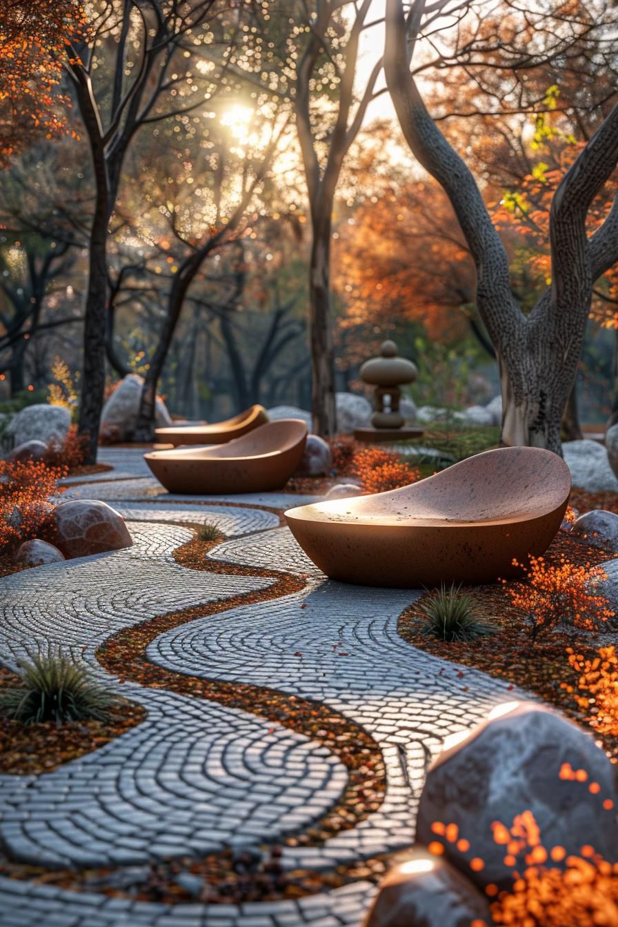 25 Stunning Small Garden Layout Ideas 55 24. Modern Metal Garden Design-0