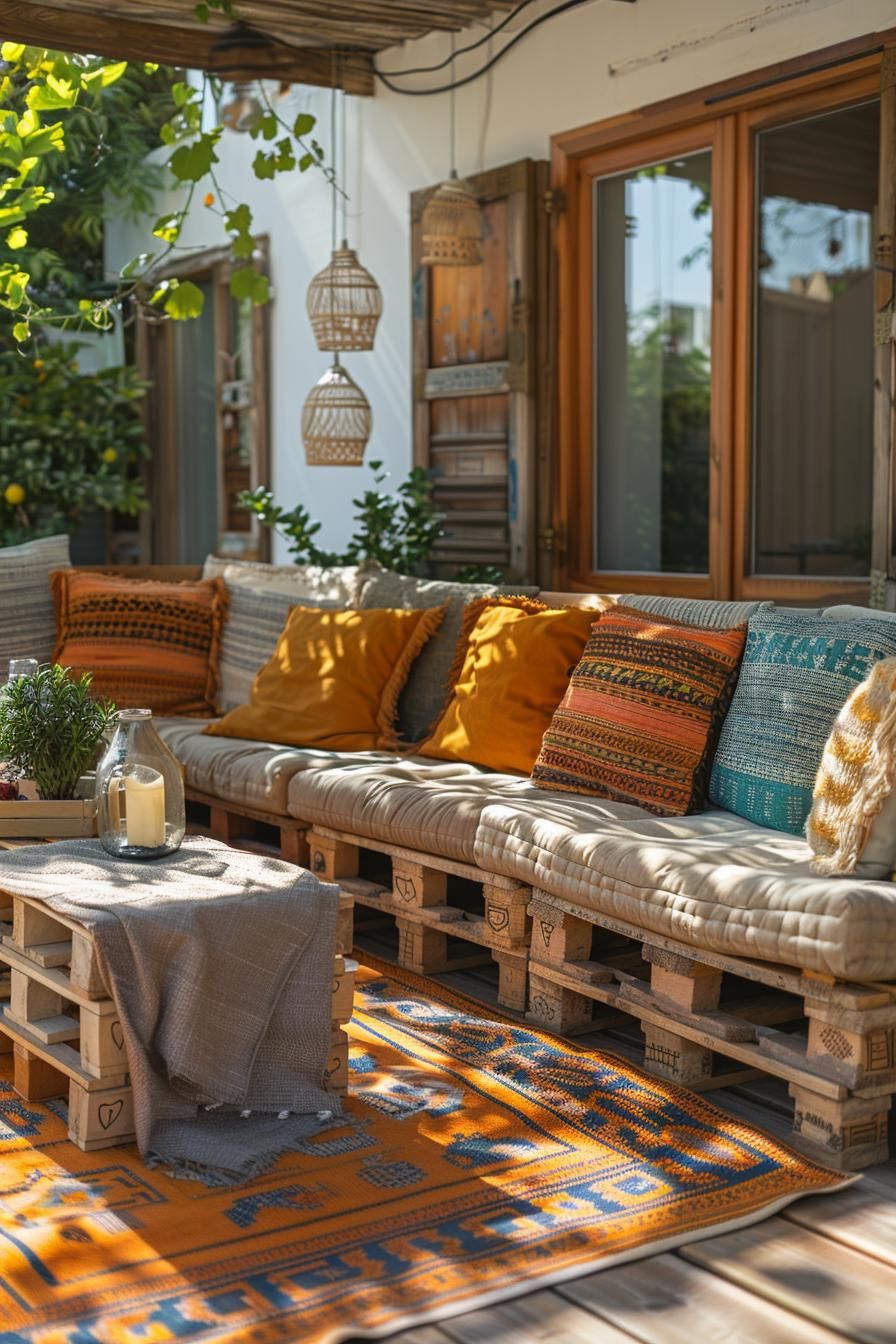 19 Trendy Patio Furniture Ideas for Chic Outdoor Spaces 7 3. Creative Pallet Sofa Makeovers-0