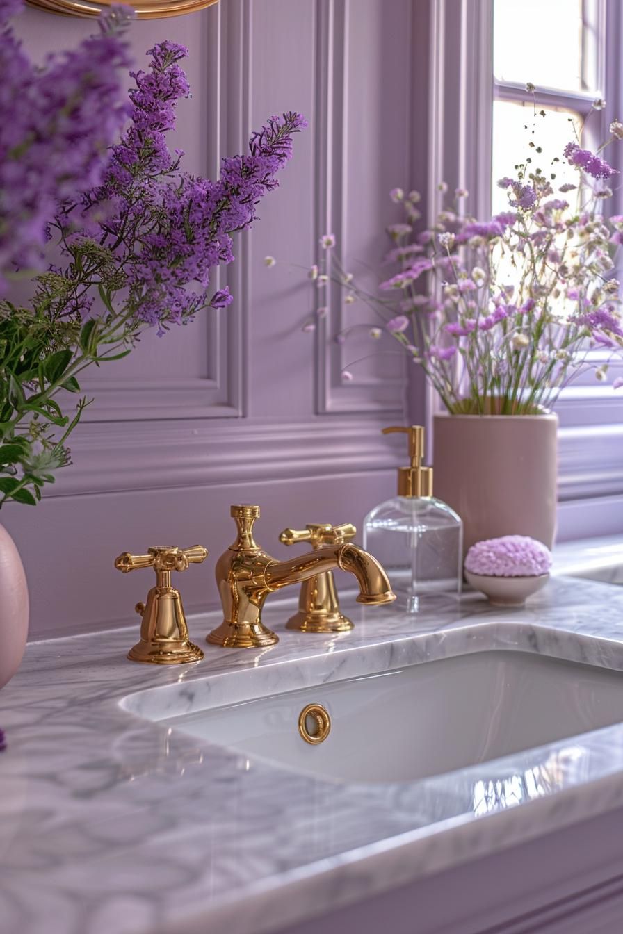 3. Gentle Lavender Bathroom Inspiration-0