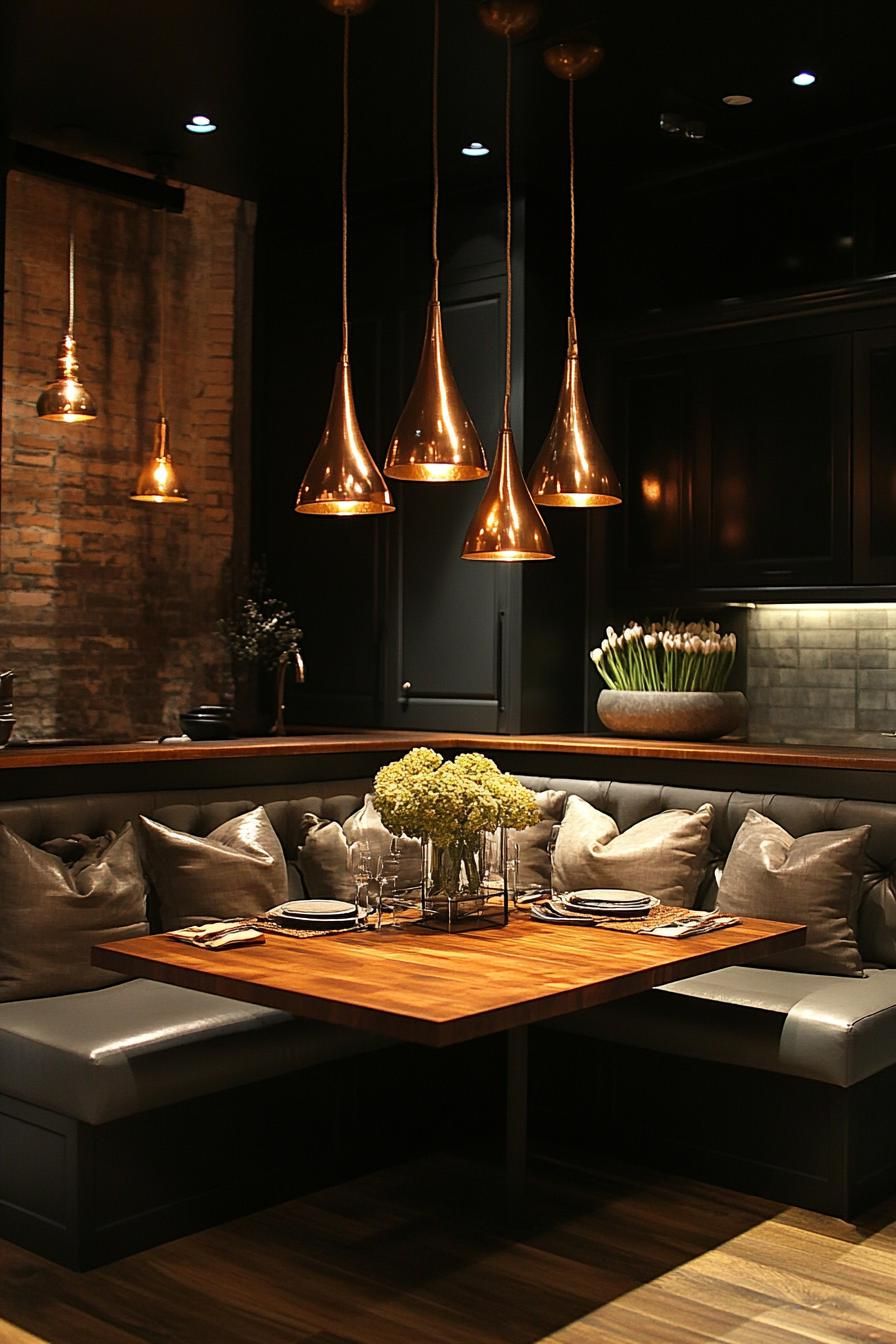 5. Clustered Pendant Lights for Small Spaces-1