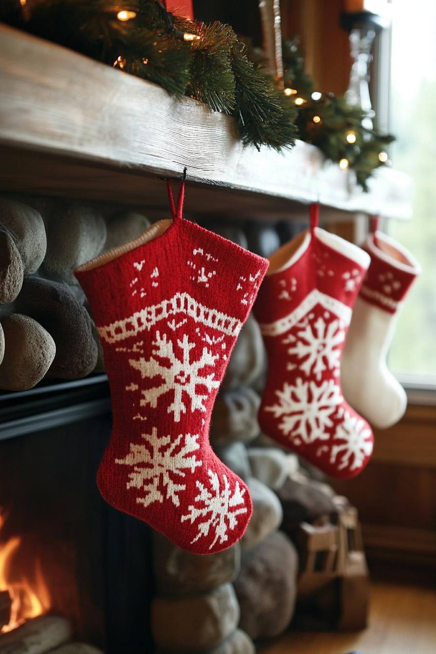 18. Festive Mantel Bunting Decor-0