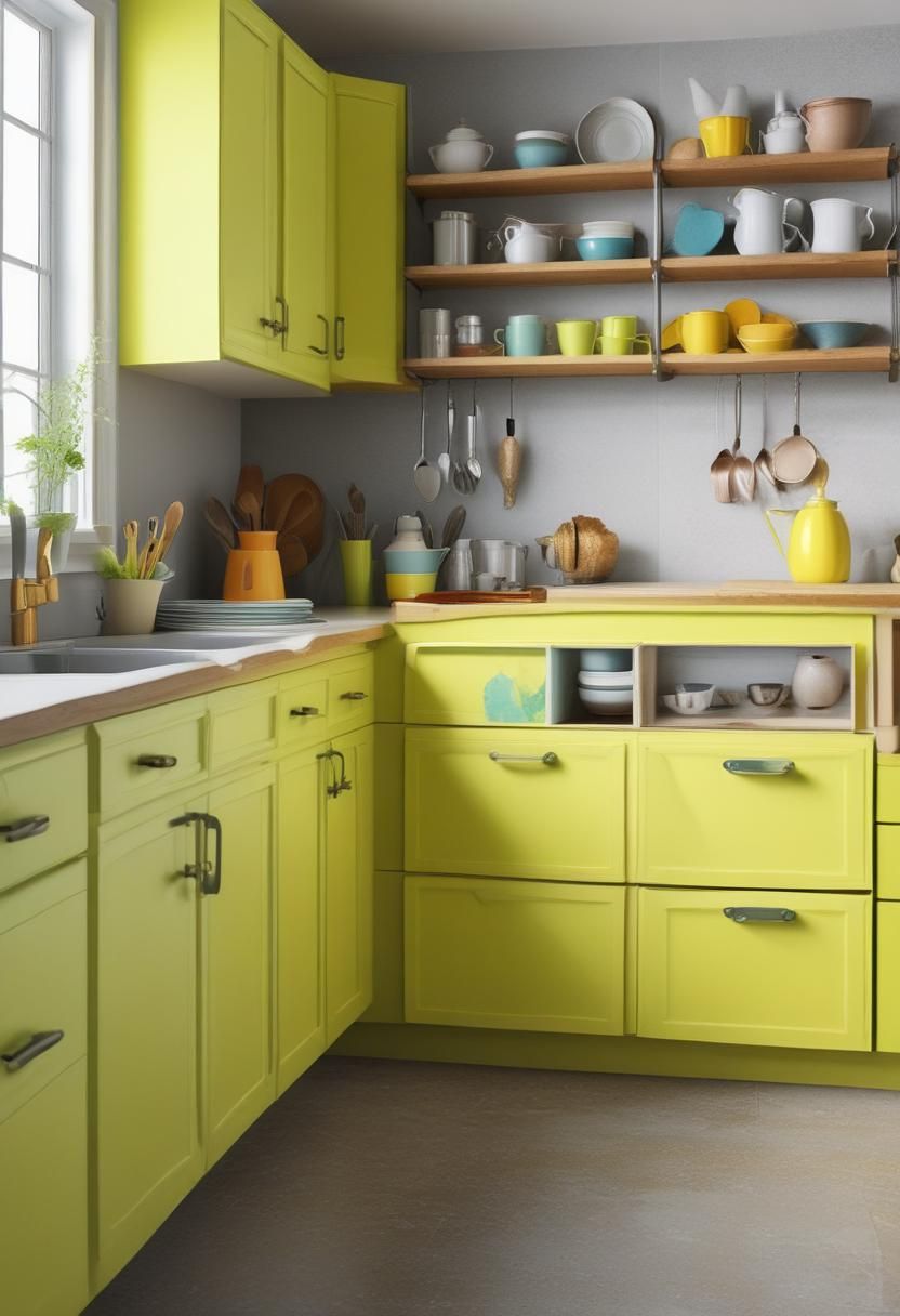 10. Vivid Color Pop Cabinets-1