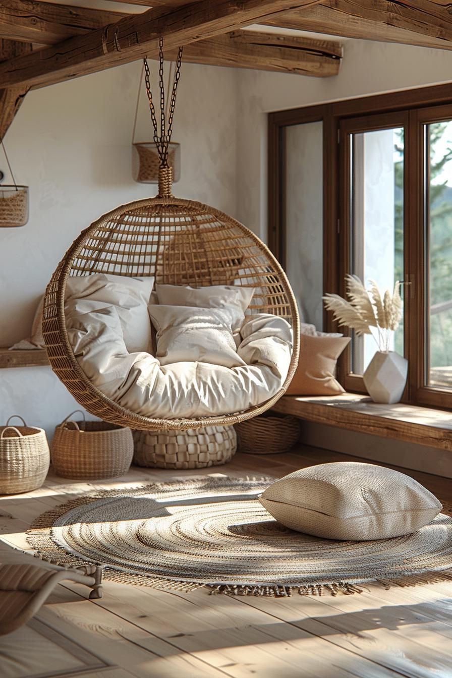 15 Chic Neutral Coastal Living Room Ideas You Will Love 21 9. Coastal Living Rattan Chairs-0