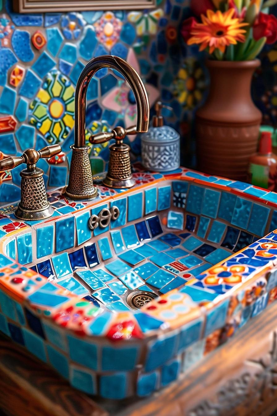 7. Mediterranean Mosaic Vanity Inspiration-1