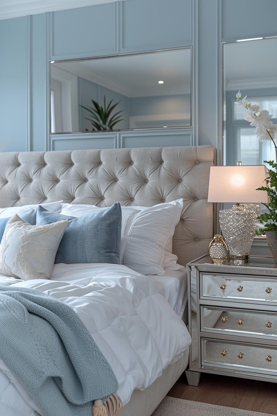 21 Modern Coastal Bedroom Ideas For a Relaxing Retreat 25 10. Coastal Bedroom Nightstand Inspiration-0