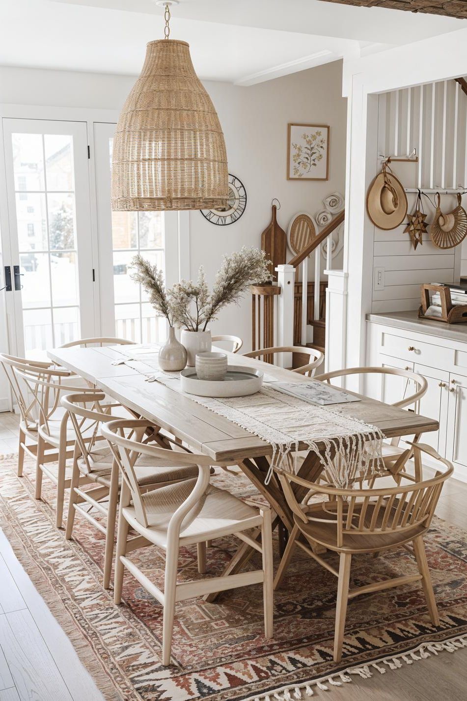 1. Boho Chic Dining Room Inspiration-1