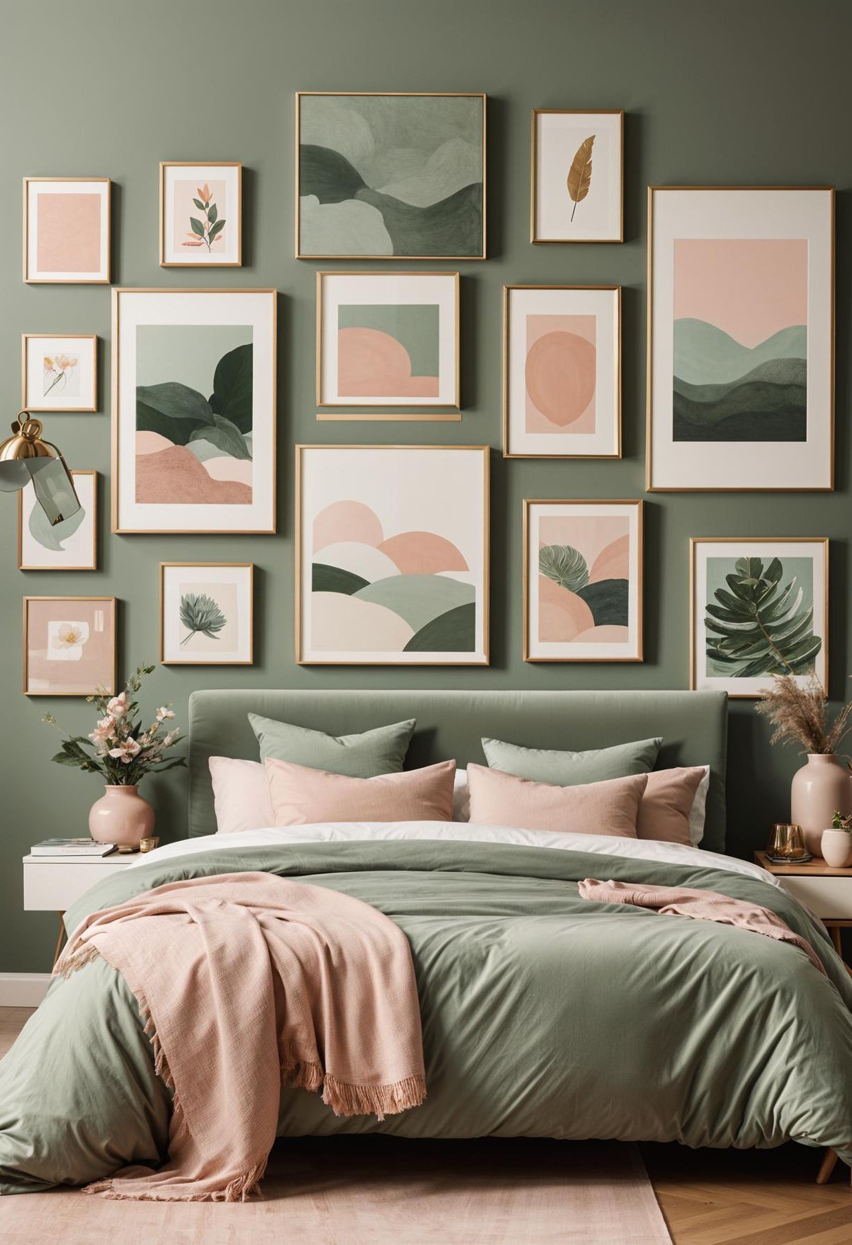 13. Blush & Sage Gallery Wall-0