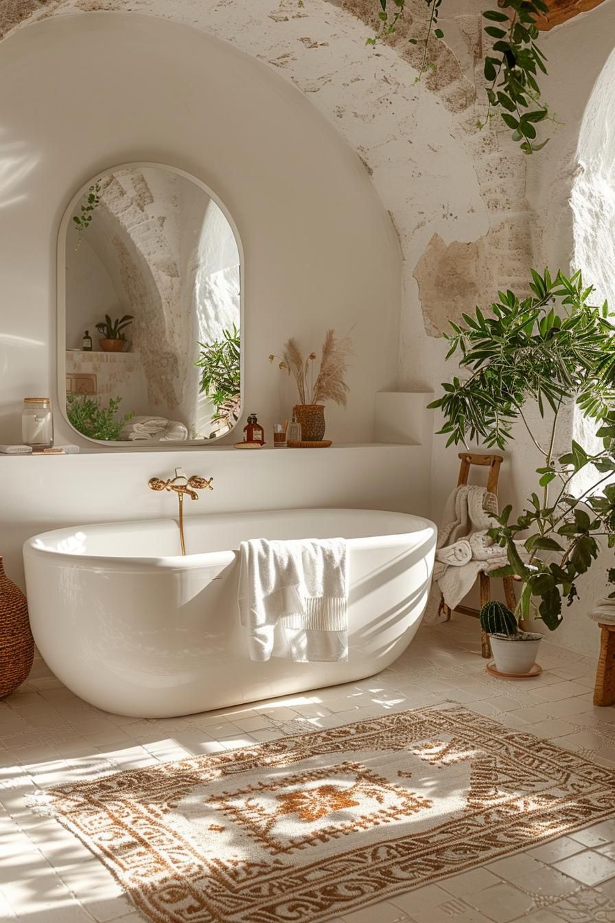 23 Dream Bathrooms to Inspire Your Creative Genius 33 18. Mediterranean Sunroom Retreat-1