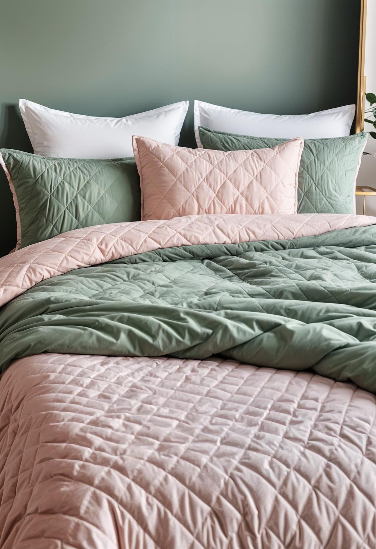 26. DIY Sage & Blush Bedding-0