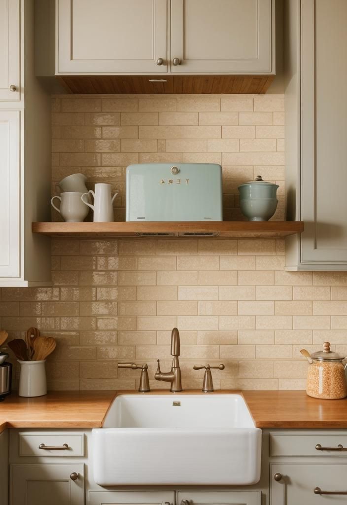 35 Stunning Kitchen Backsplash Ideas: Creative and Eye-Catching Designs 31 20. Terra Cotta Backsplash Tiles-0