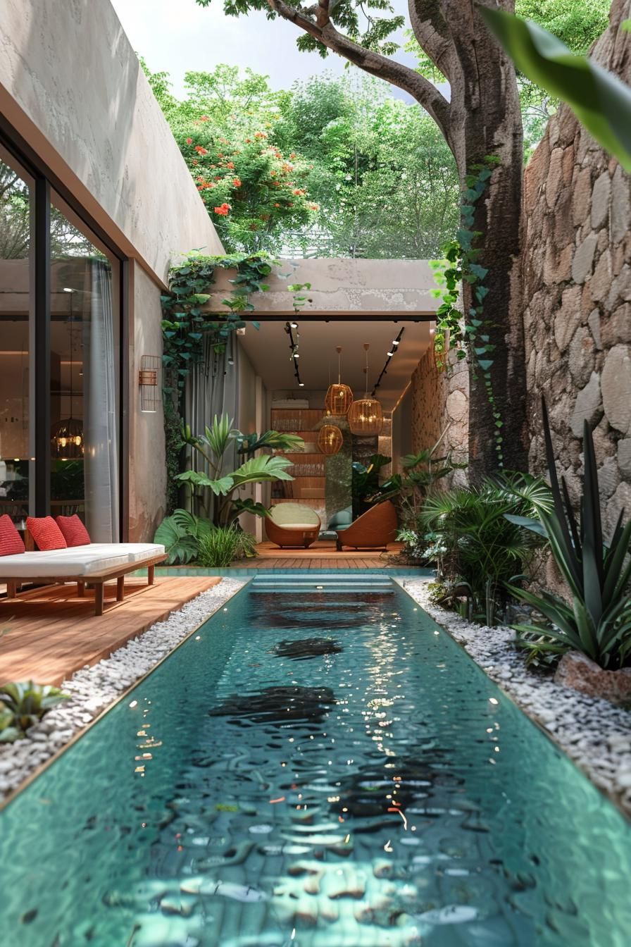 2. Sleek Plunge Pool Oasis-1
