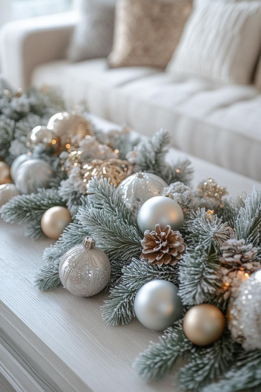 5. Glistening Pine Garlands for Christmas-1