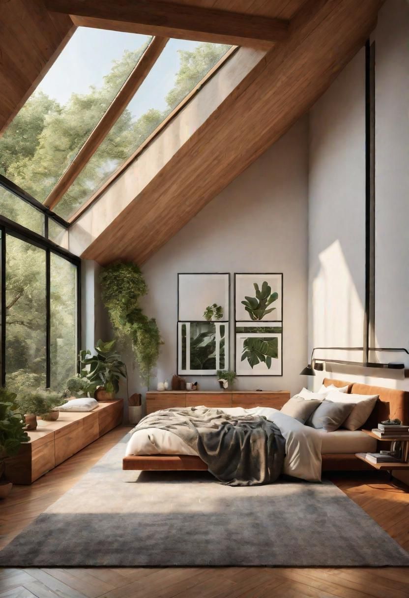 36 Earthy Bedroom Ideas for a Serene Space 25 12. Natural Light in Biophilic Design-0