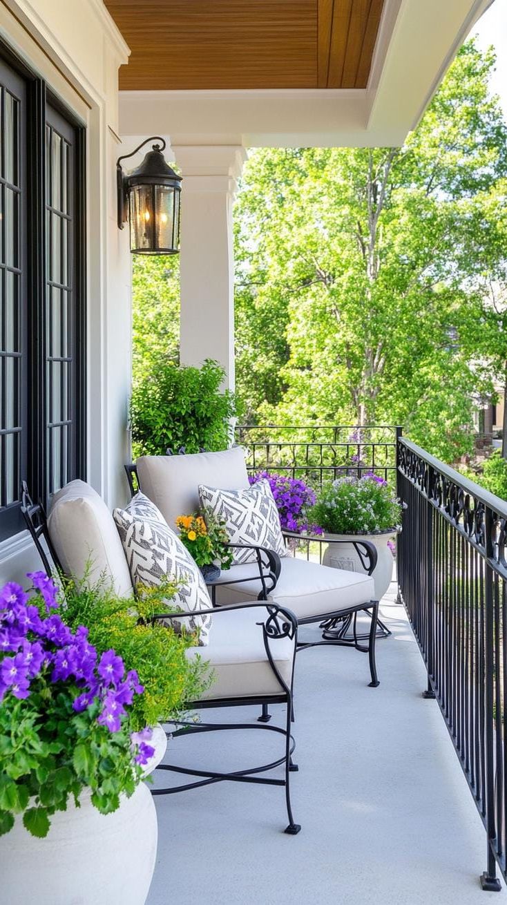 10. French provincial with classic bistro chairs, pastel color schemes, and wrought iron accents-1