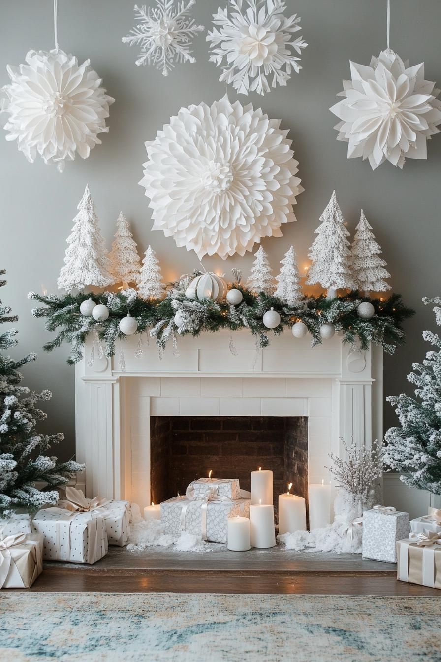 15. Snowflake Mantel Magic-2