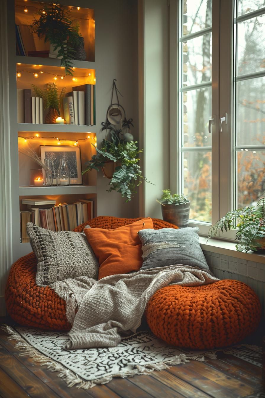 11. Comfortable Reading Nook Design Ideas-2