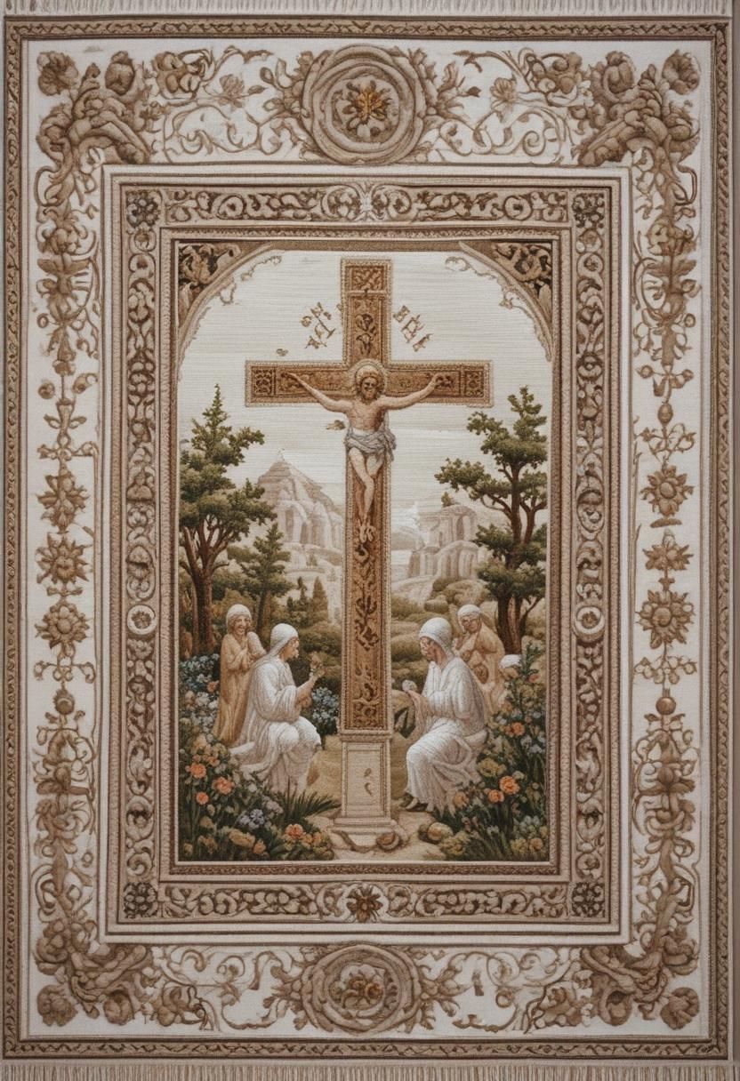 12 Divine Easter Decorations for the Church: Sacred Beauty and Grace 24 12. Cross Stitch Scripture Panels-3