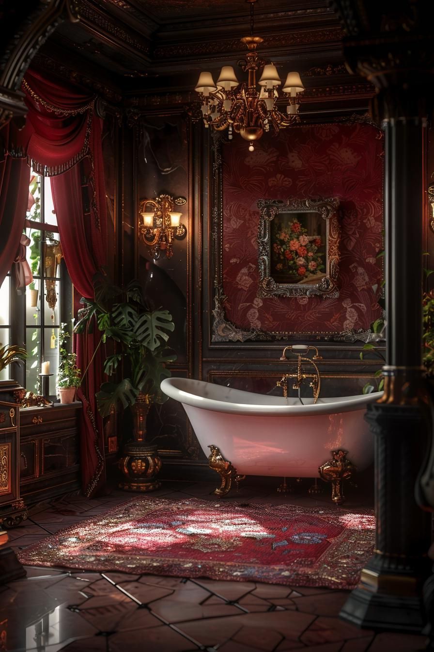 20. Elegant Victorian Bathroom Design-0