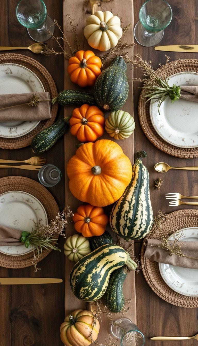 15 Unique Winter Tablescapes To Transform Your Dining Room 38 14. Seasonal Farm-to-Table Winter Decor-0