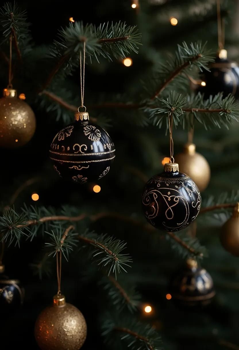 1. Glamorous Vintage Christmas Ornaments-2