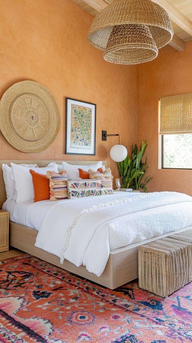 15 Unique Boho Bedroom Decor Ideas You Need To See 30 10. Earthy Tone Bedroom Decor Ideas-2