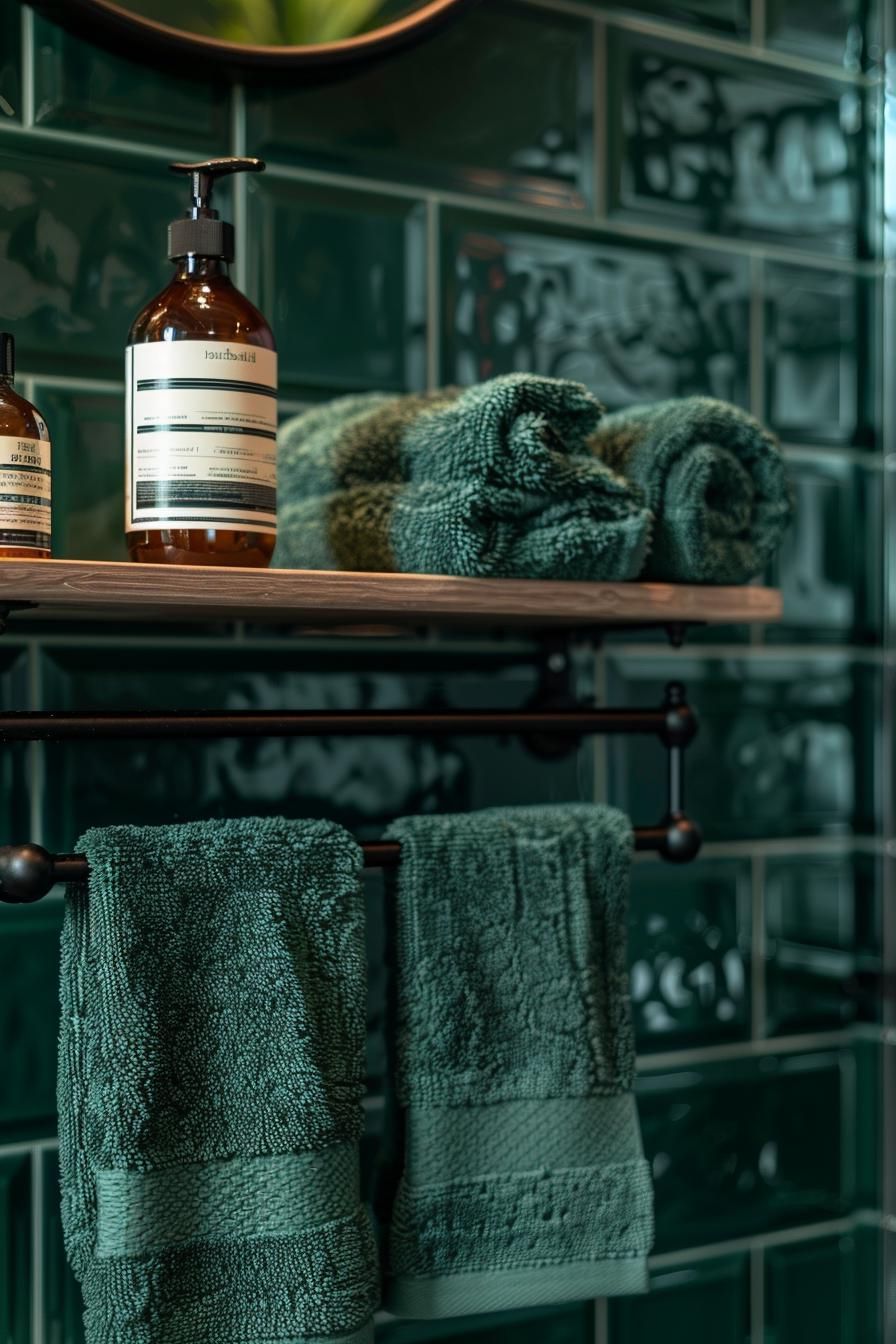 15. Multi-Functional Shelf Towel Holder-0