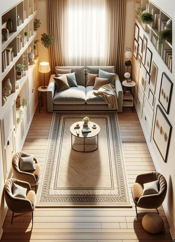 20 Small Living Room Ideas For A Cozy & Spacious Feel 7 small living room ideas - 05