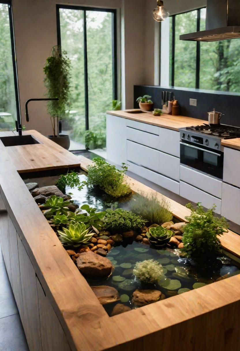 17. Natural Oasis Kitchen Island-0