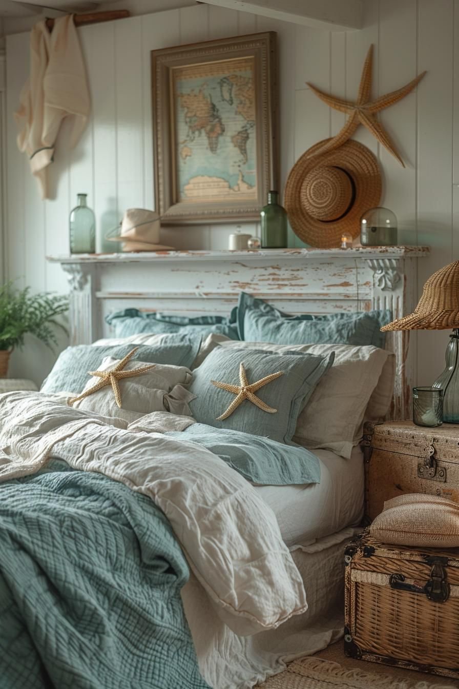 9. Coastal Boho Bedroom Nightstands-2