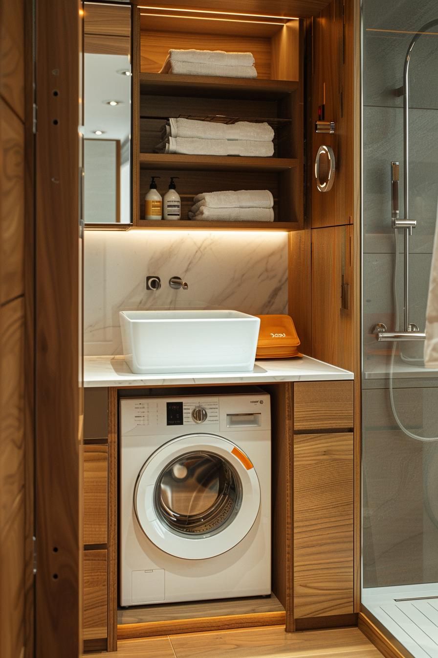 14. Innovative Bathroom-Landry Space Integration-1