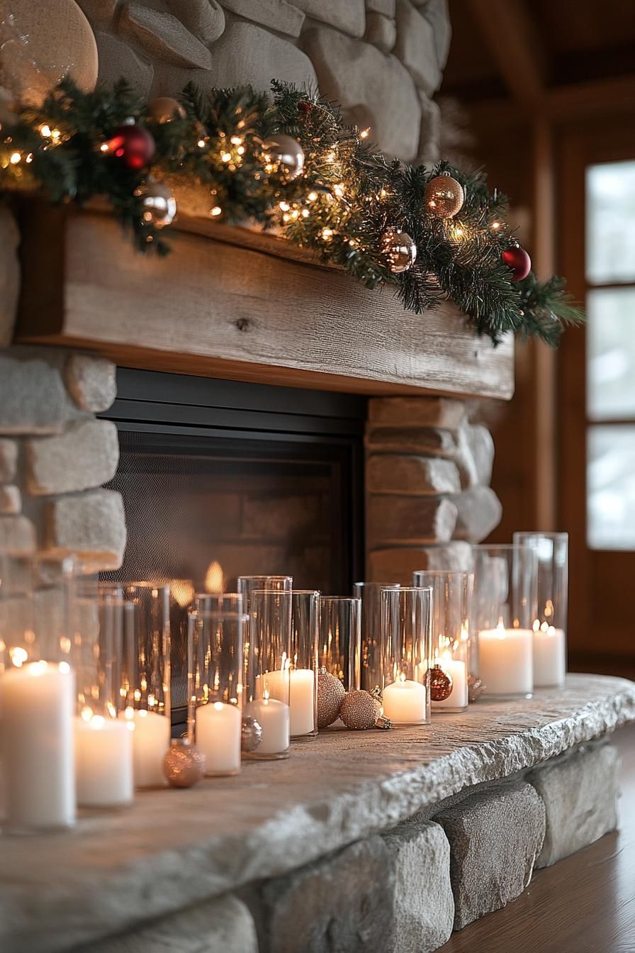 11. Glowing Glass Decor for Christmas-1