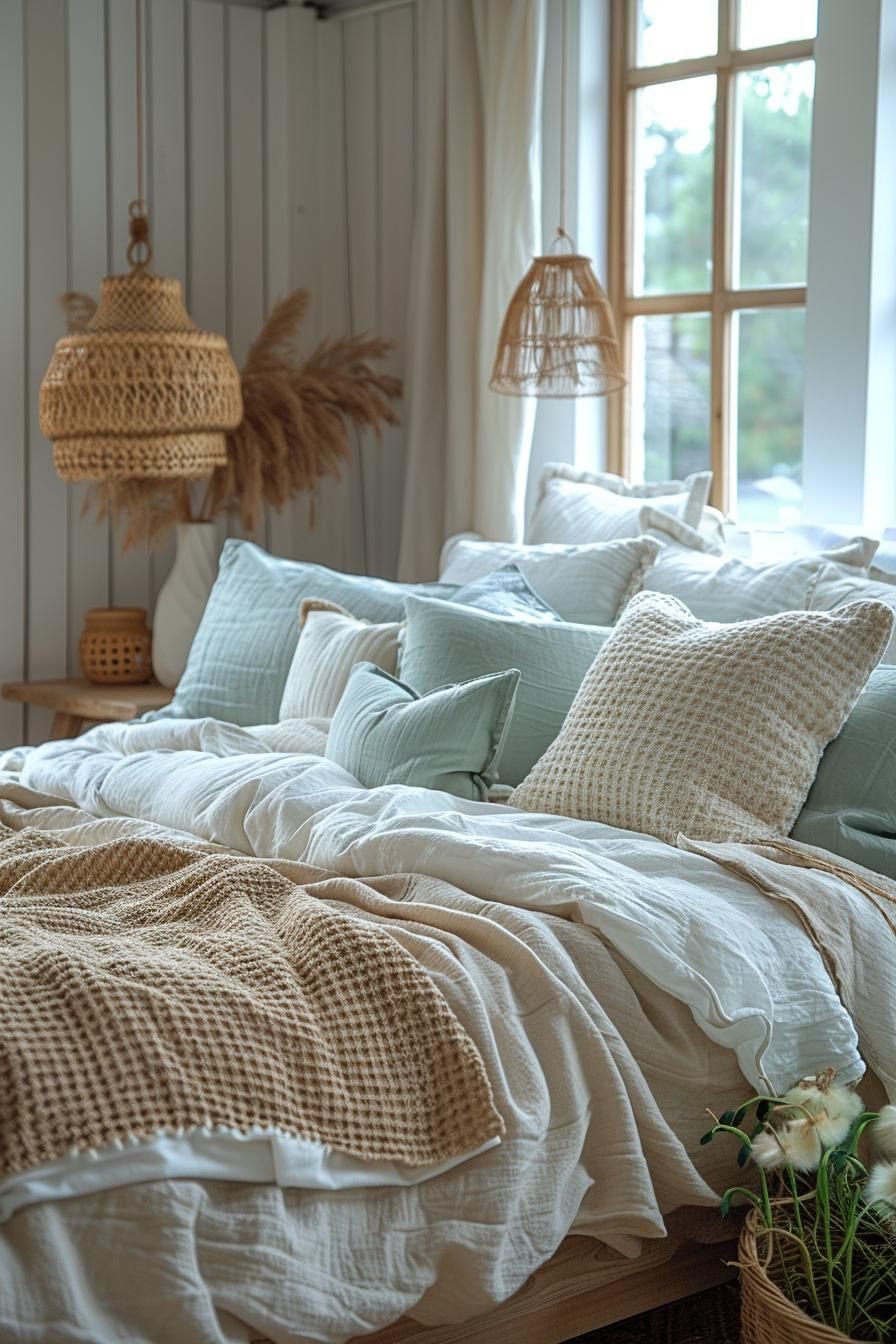 3. Textured Coastal Bedding Layers-0