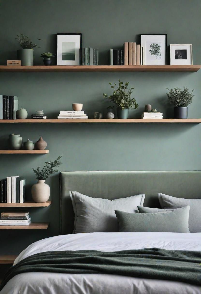 3. Floating Shelf Bedroom Decor Palette-0