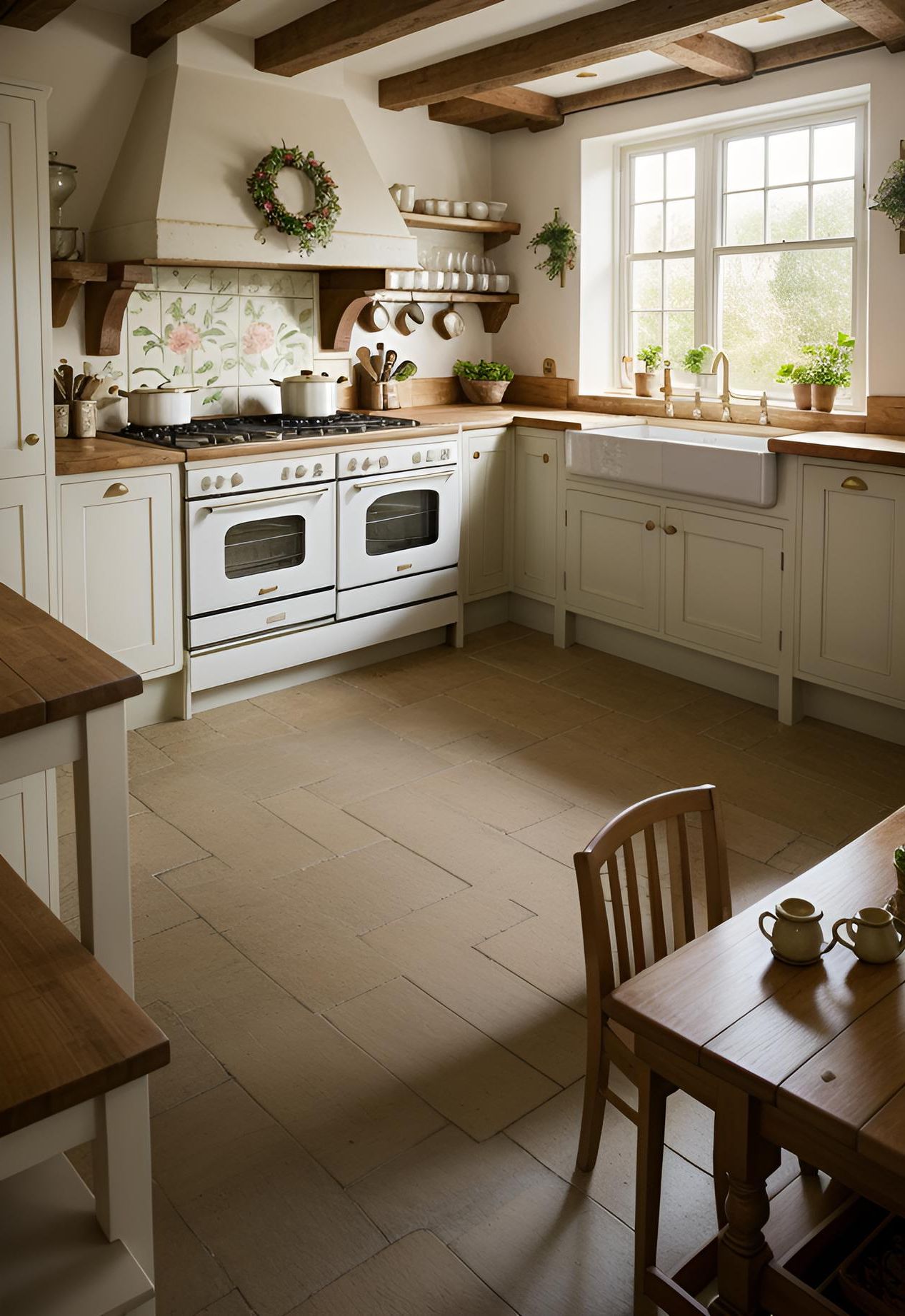 45 Timeless Kitchen Design Ideas for Everlasting Style 29 24. English Cottage Kitchen Design Ideas-1