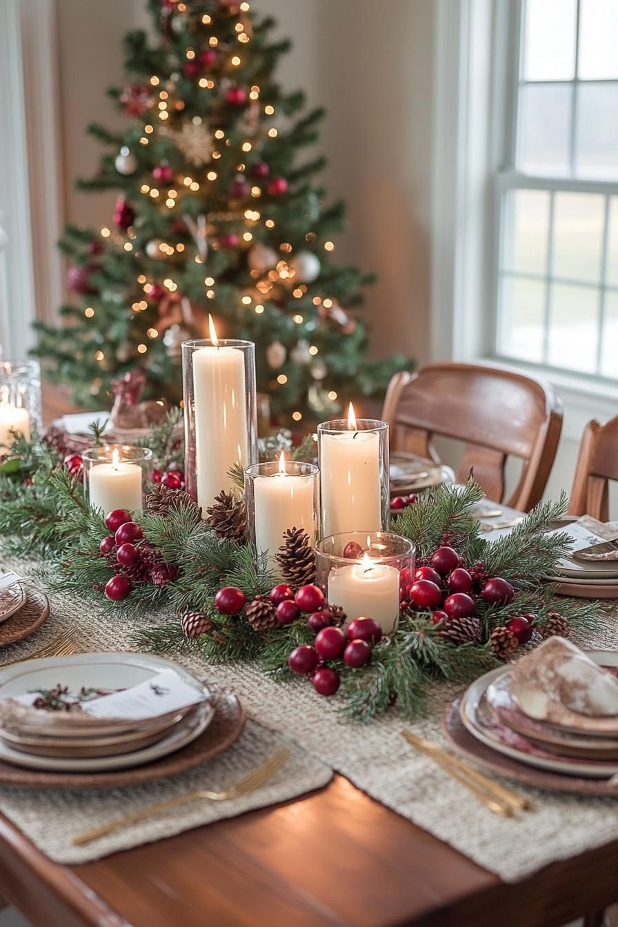 7. Festive Floating Candle Centerpieces-1