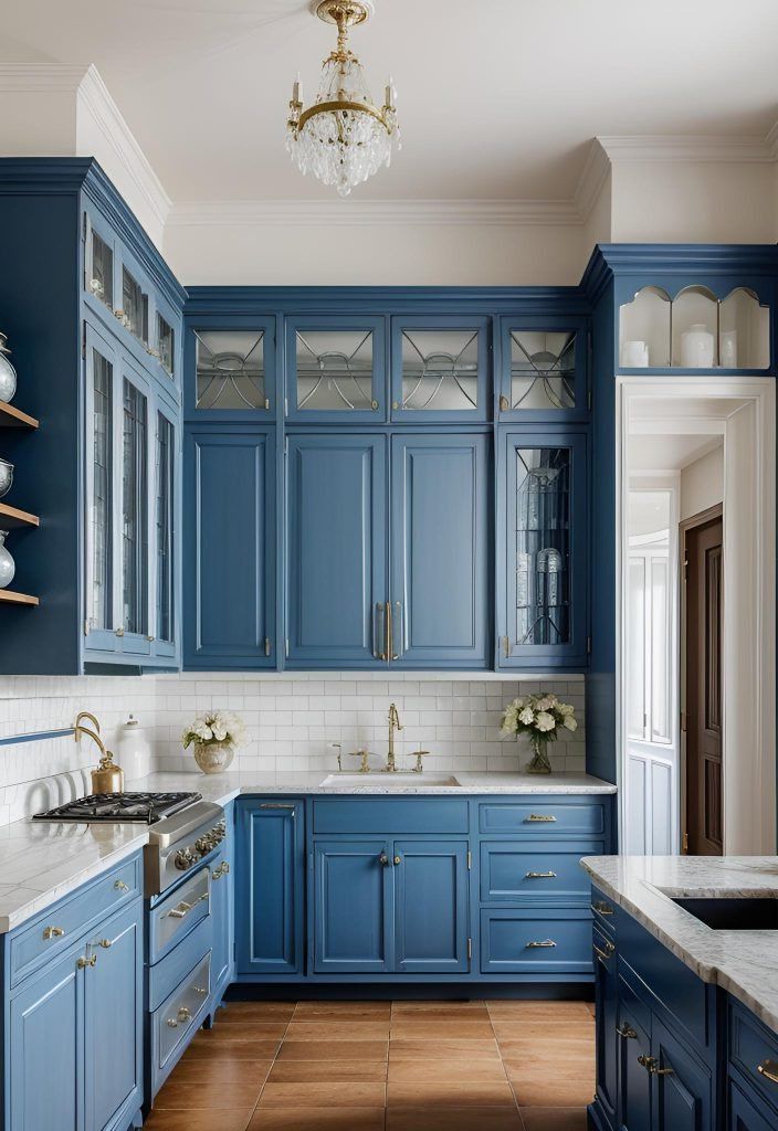 22. Elegant French Blue Cabinets-0