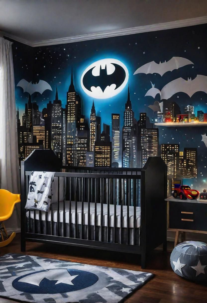 61 Dreamy Nursery Room Inspirations: From Cozy Corners to Whimsical Themes 68 45. Superhero Nursery Suite-0