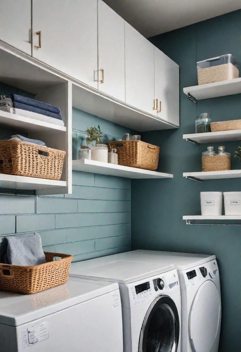 19 Space-Saving Small Laundry Room Ideas: Functional and Stylish 7 5. Laundry Room Organization Ideas-0
