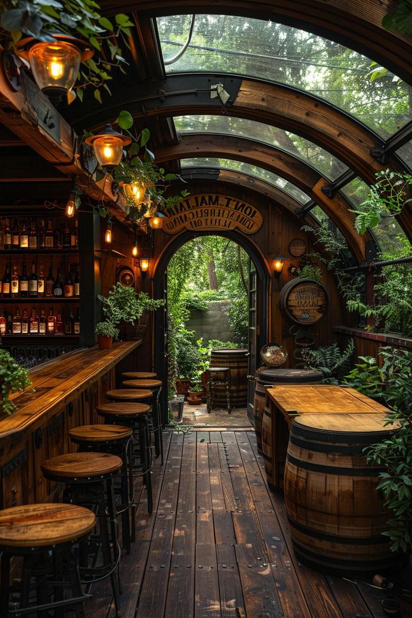 19 Unique Patio Roof Extension Ideas For A Stunning Backyard 47 18. Vintage Wagon Roof Conversion-1