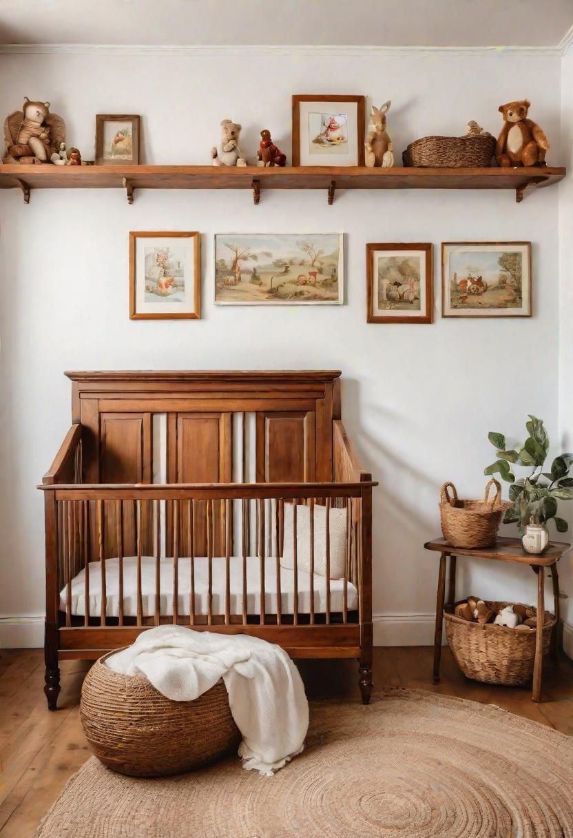 61 Dreamy Nursery Room Inspirations: From Cozy Corners to Whimsical Themes 10 4. Whimsical Nursery Decor Ideas-1
