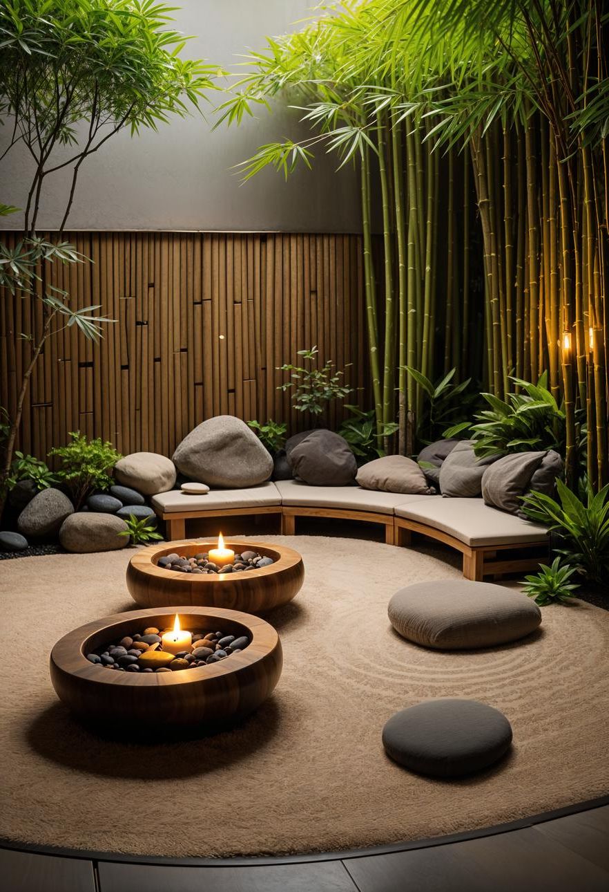 25 Stunning Small Garden Layout Ideas 5 1. Peaceful Zen Garden Layout Guide-2