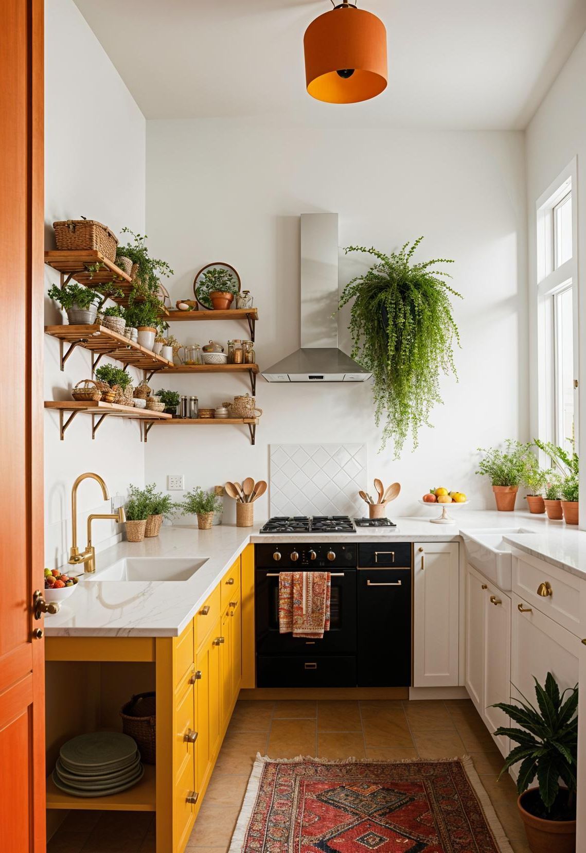 27 Stunning Boho Kitchen Designs That Will Inspire You 23 15. Artsy Loft Decor Inspiration-0