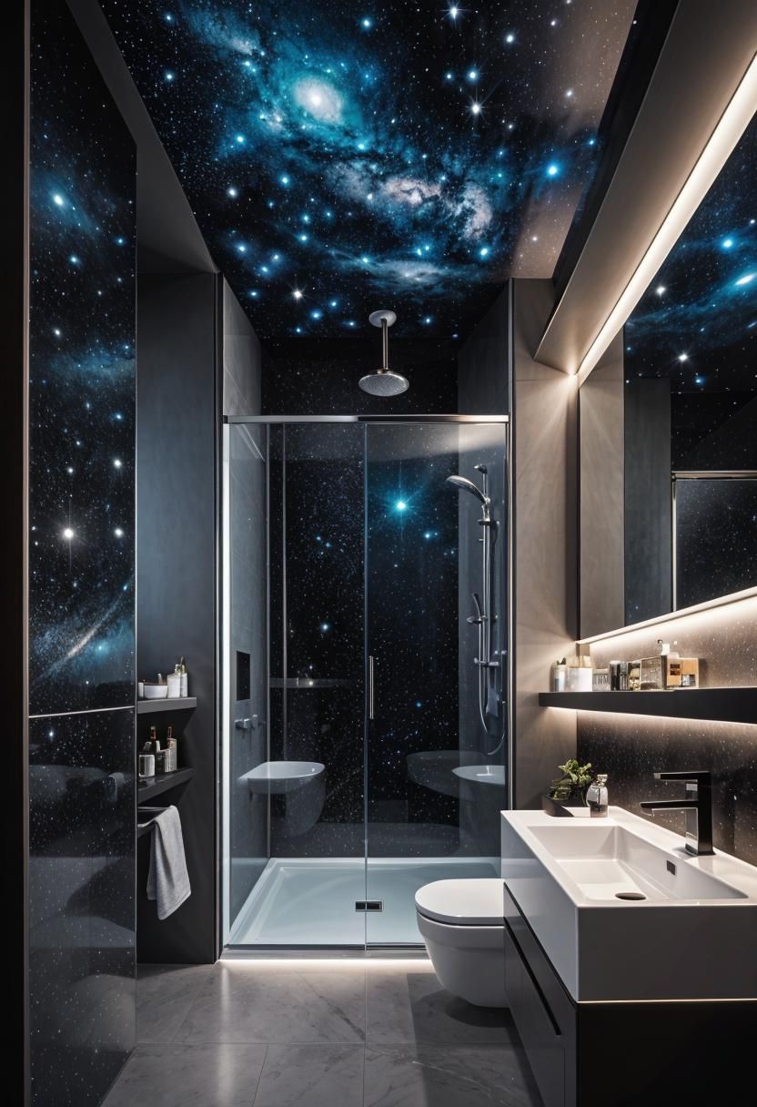 29. Celestial Bathroom Decor Ideas-1